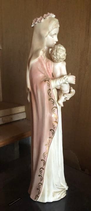 磁器人形　フィギュア　瀬戸ノベルティ　聖母子