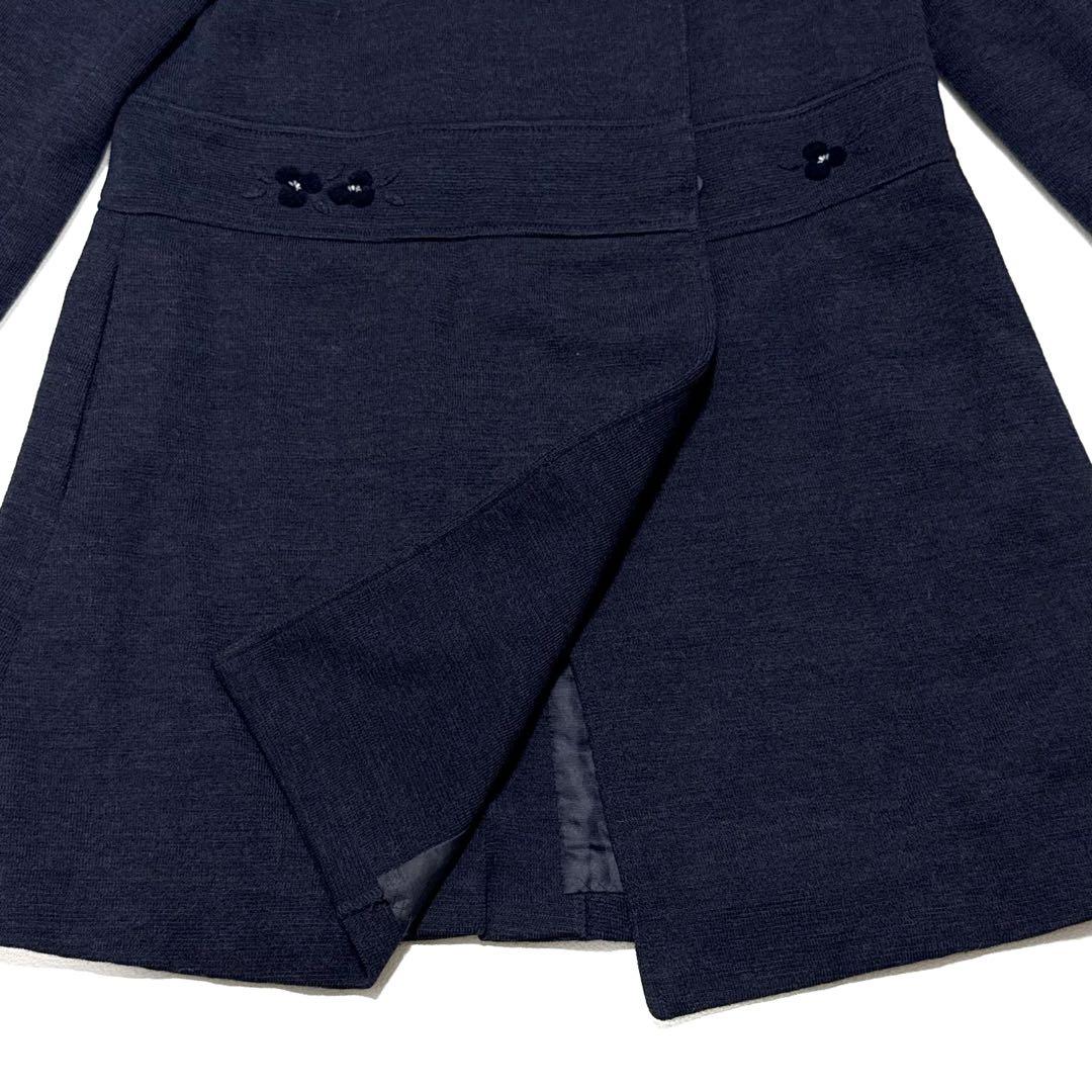 familiar ファミリア コート 130 ネイビー 女の子 フォーマル