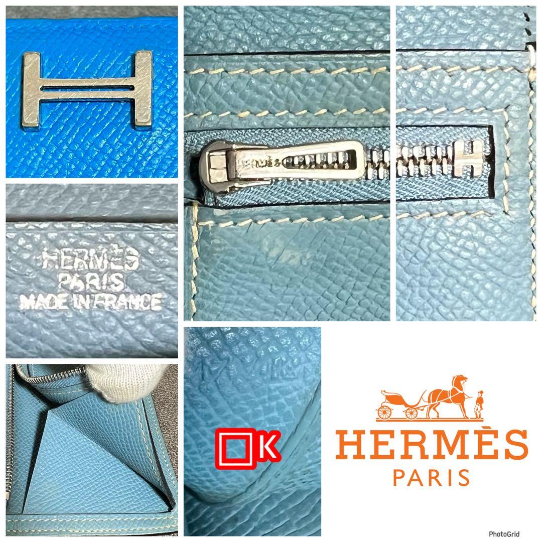 【参考価格100万円】エルメス ベアン 長財布 スフレ 人気 ブランド