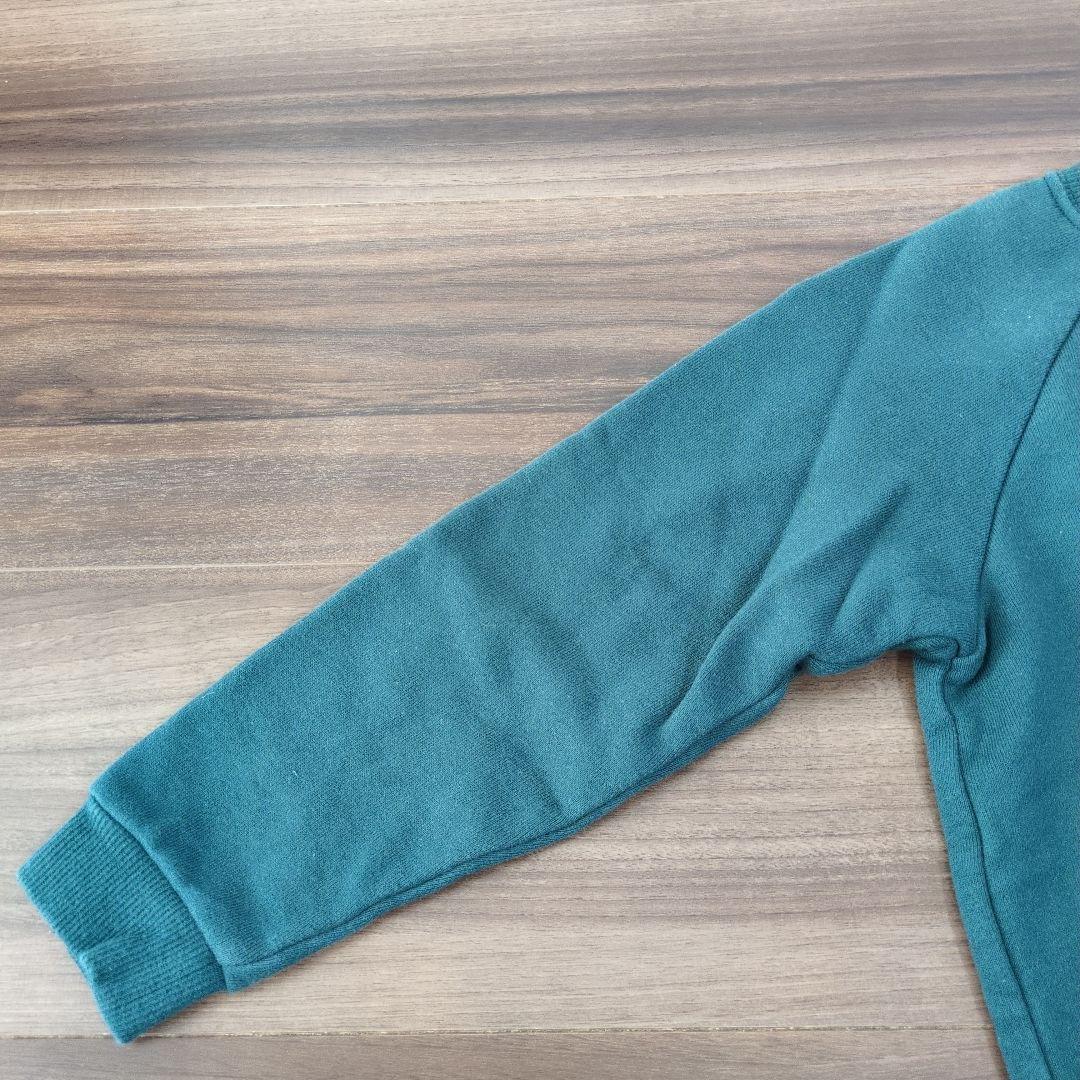 【美品】familiar　チェック袖　イギリス　兵隊　トレーナー　110