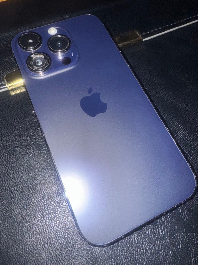 Apple iPhone 14 Pro ディープパープル 本体 箱あり