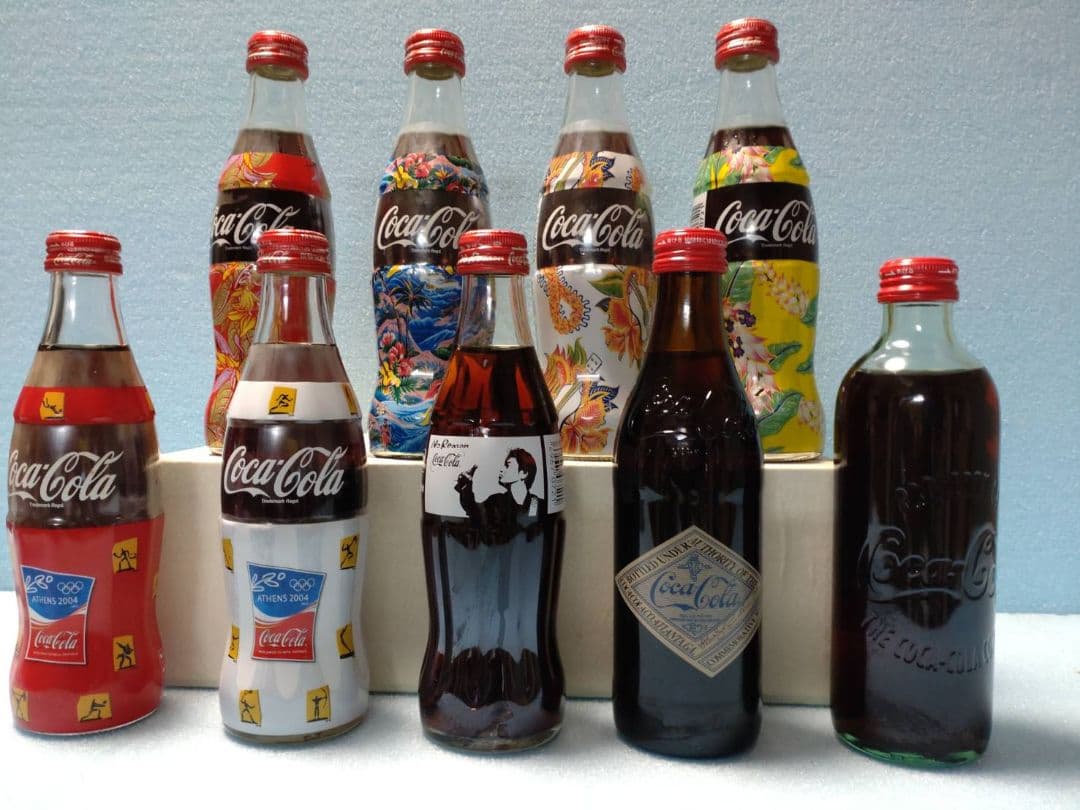 コカ・コーラ　コレクション　コレクター　旧ボトル　限定ボトル　期間限定　地域