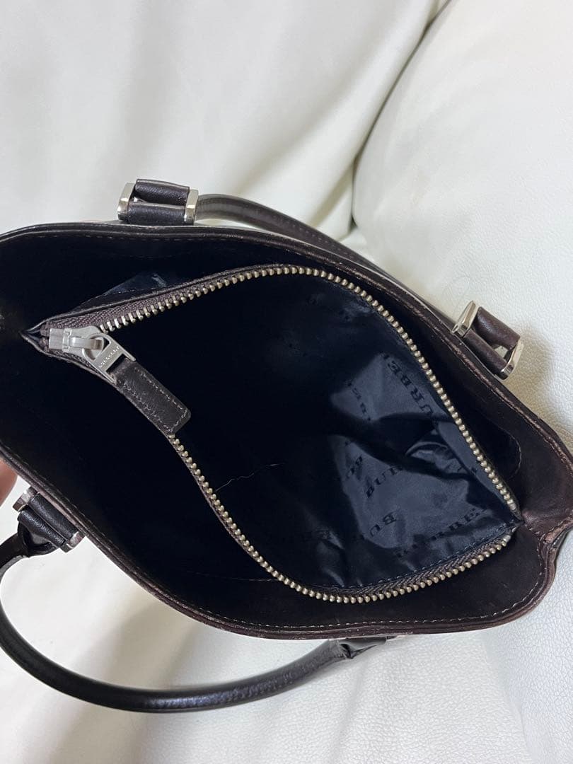 Burberry チェック柄 ミニトートバッグ