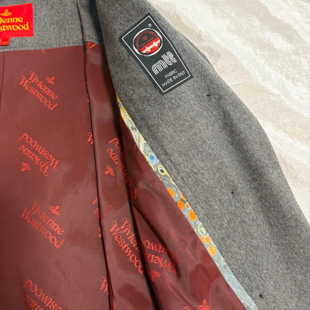 ヴィヴィアンウエストウッド　red label ヴィヴィアン コート　グレー