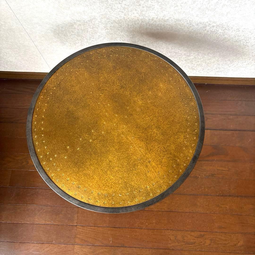 【美品】CRASH GATE エルマ ラウンドサイドテーブル