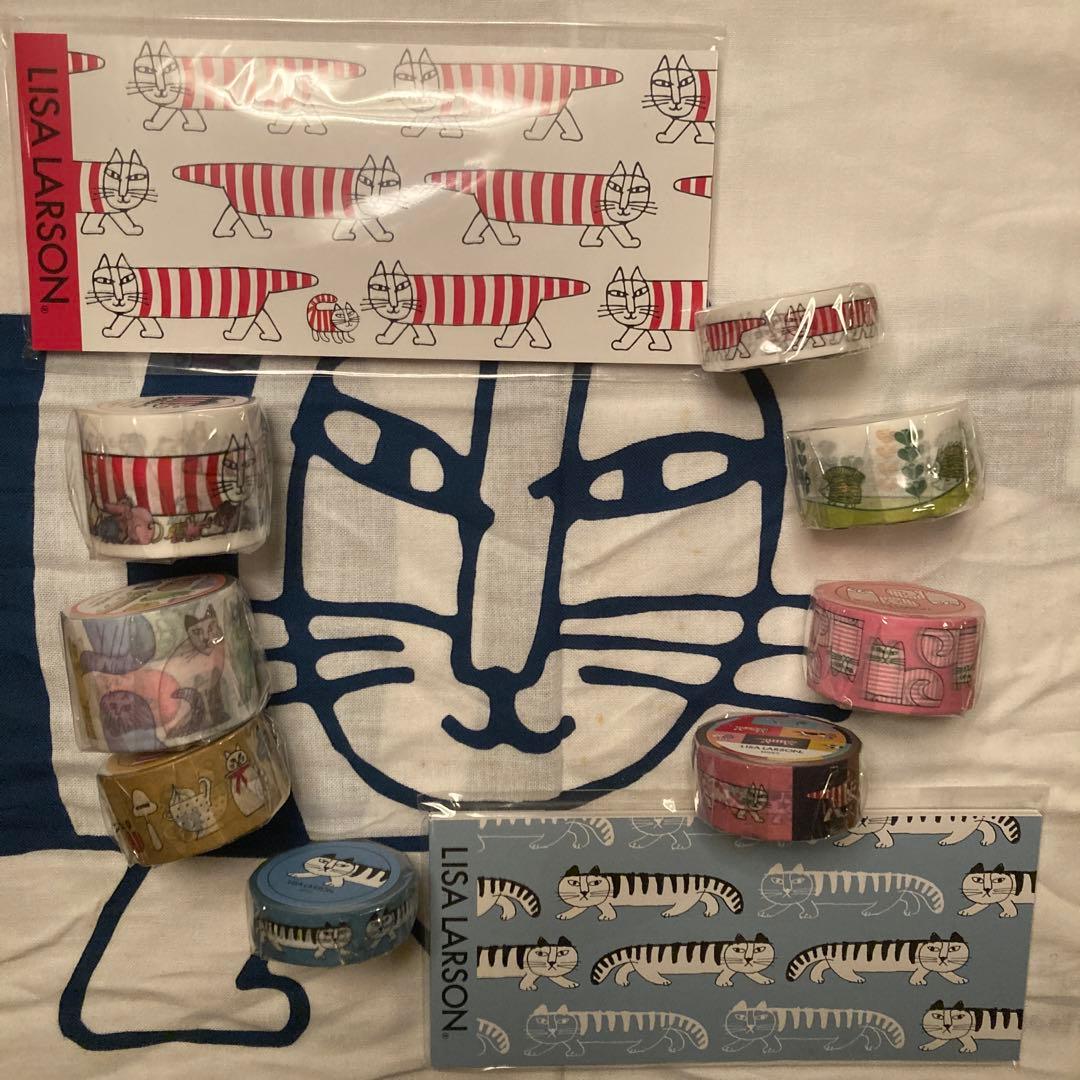 リサラーソン展　マスキングテープ 一筆箋 スケッチ マイキー 展覧会限定