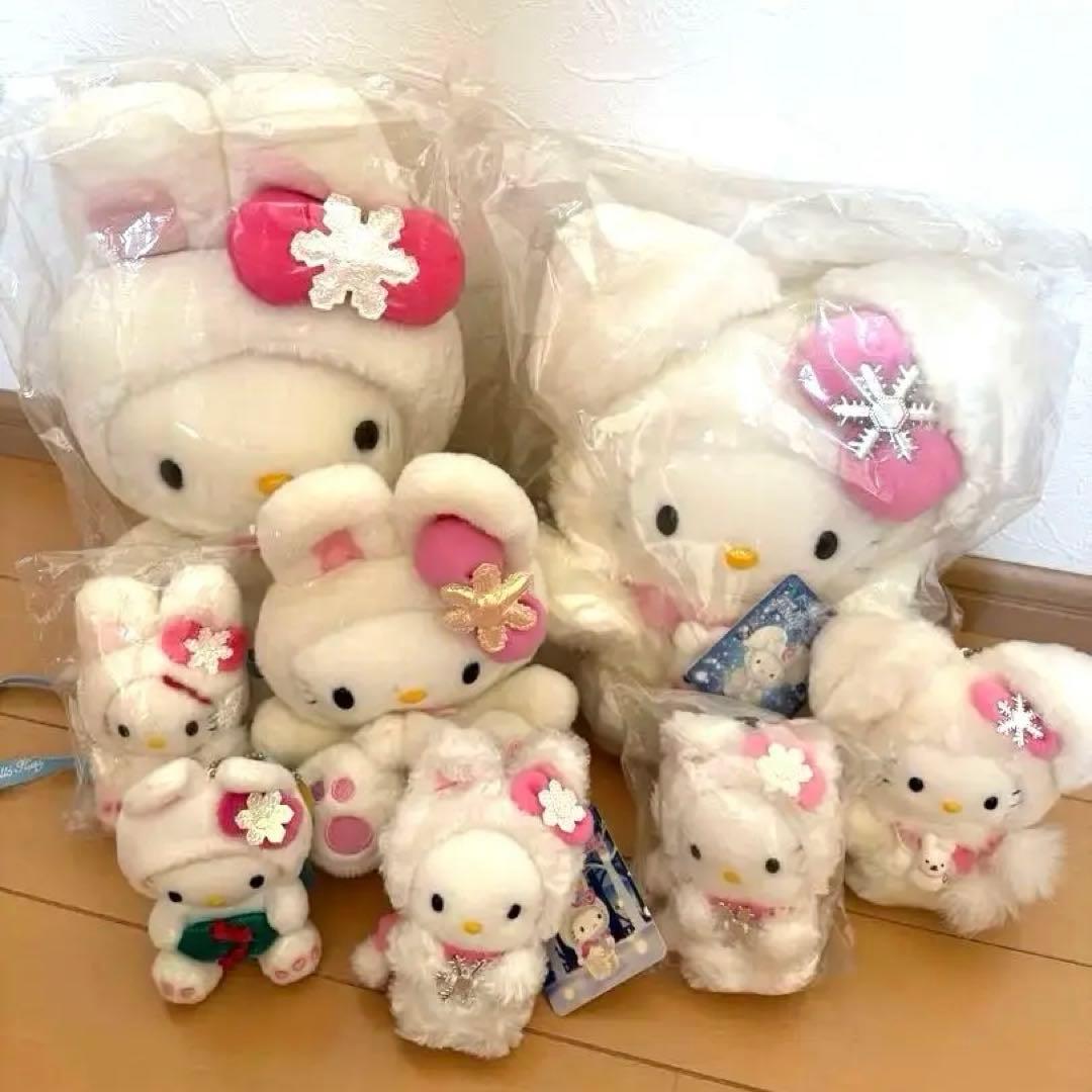 激レア！雪うさぎキティがいっぱい〜‼︎北海道限定　ご当地　平成レトロ　サンリオ