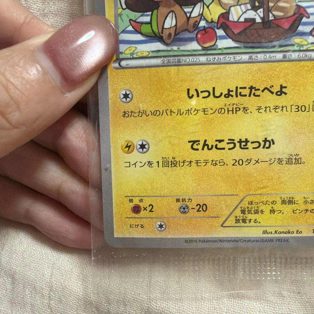 【未開封】ピカチュウ ポケモンべんとう　いっしょにたべよ　ポケモンカード