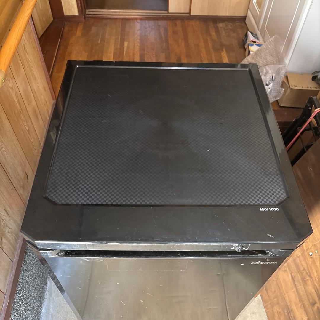 引取可2021年製 IRIS OHYAMA 冷凍庫 IUSD-9B-B 85L