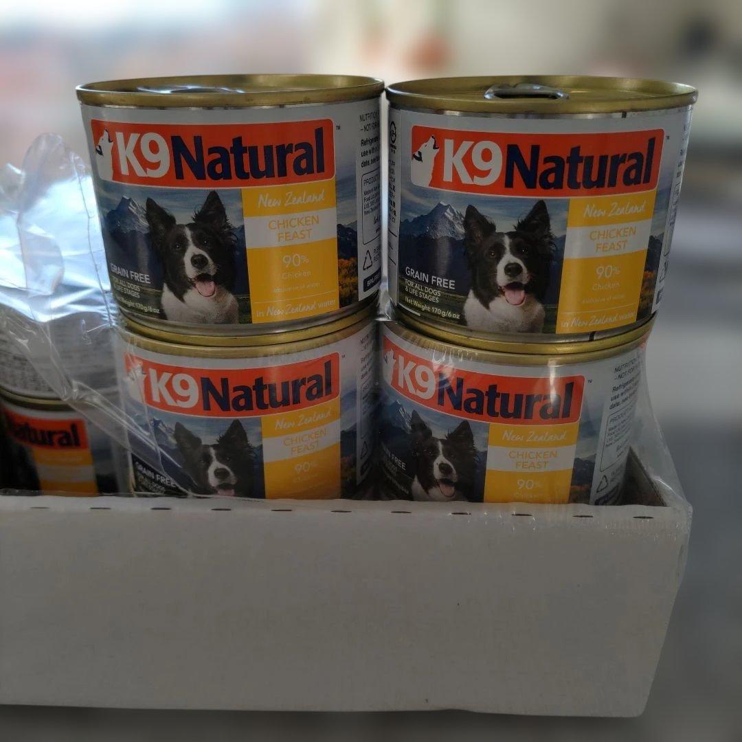 K9 Natural チキンフェース 24缶セット