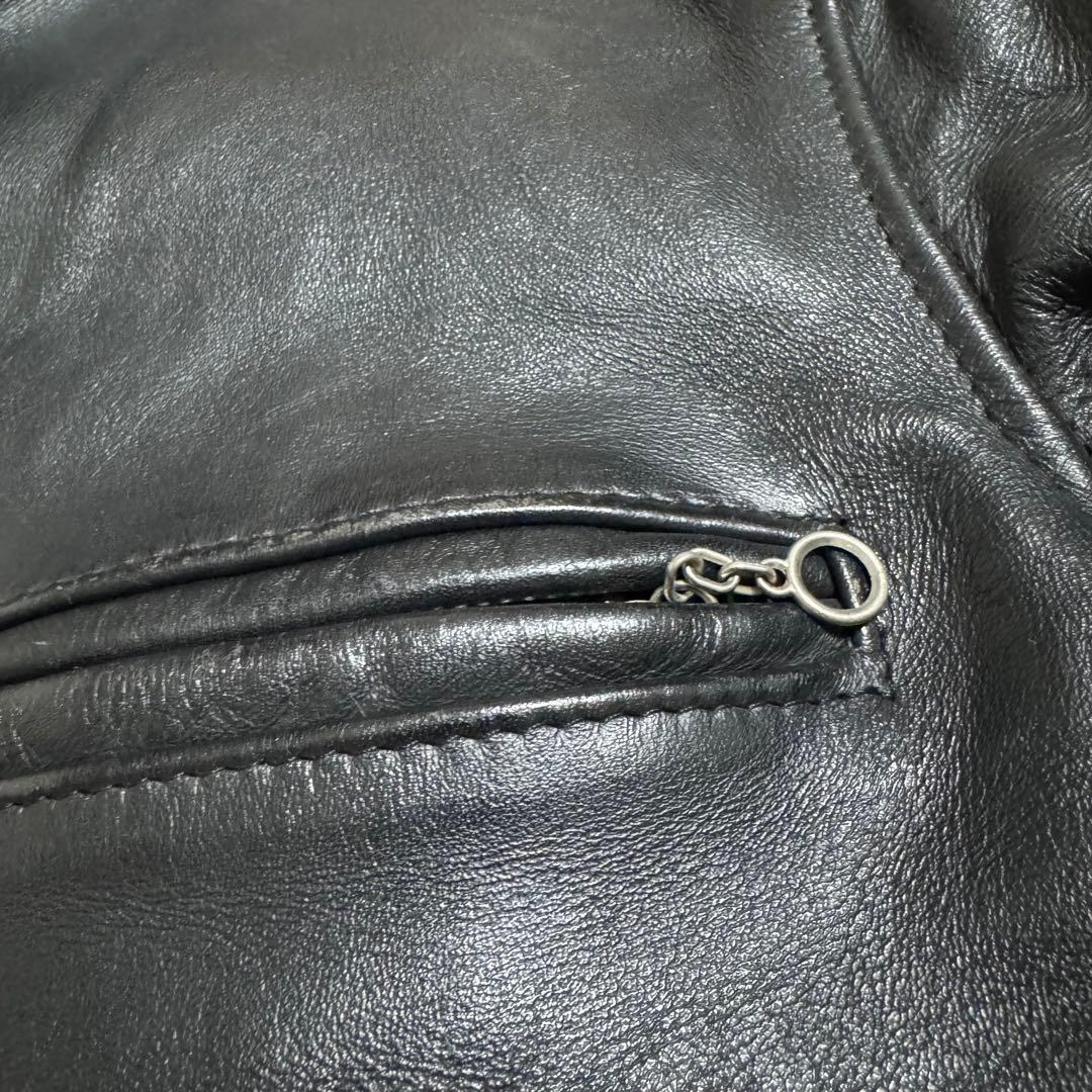 専用 SCHOTT 641 シングルライダースジャケット ボアライナー 38 L