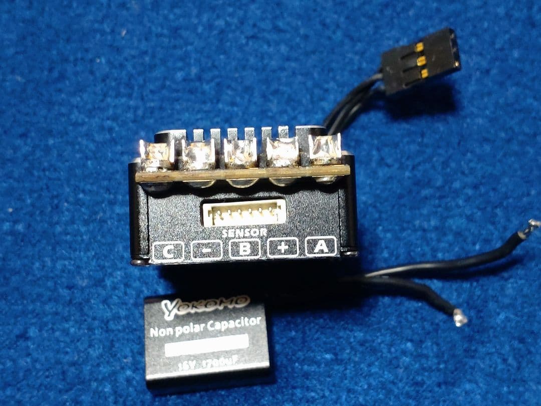 Yokomo BLRPX3 ESC & キャパシタセット