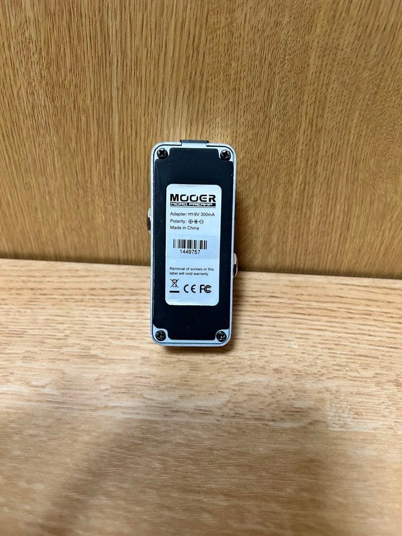 MOOER プリアンプ　005