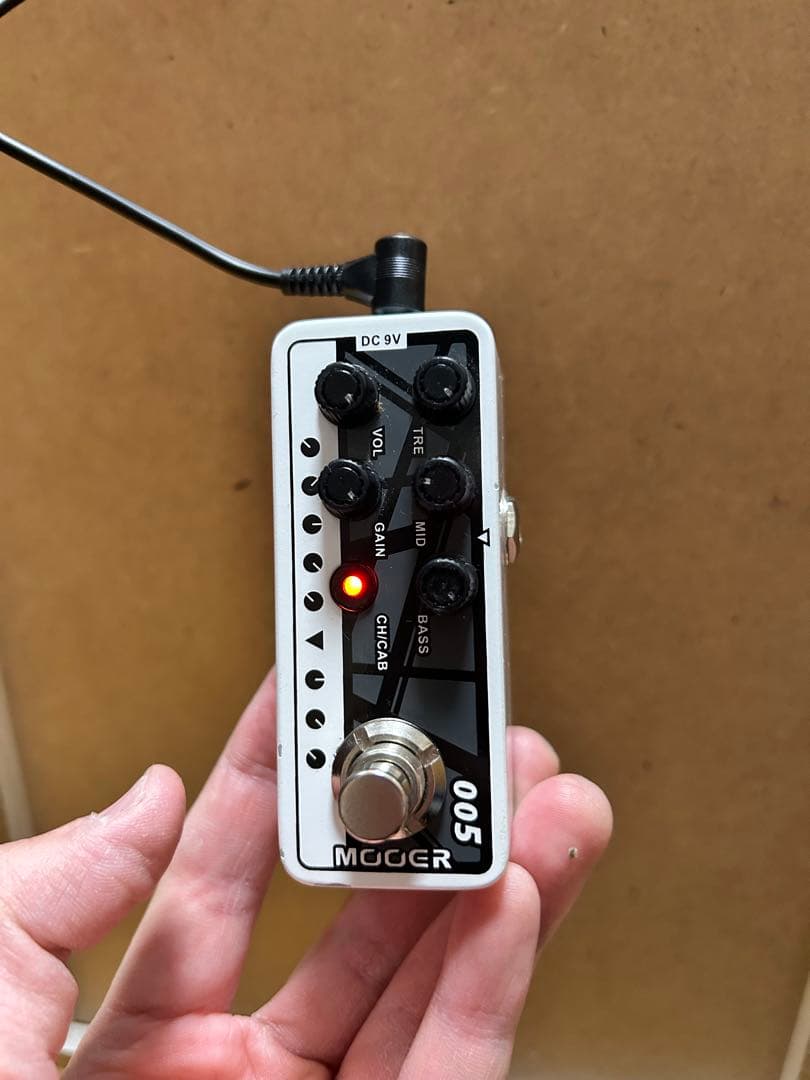 MOOER プリアンプ　005