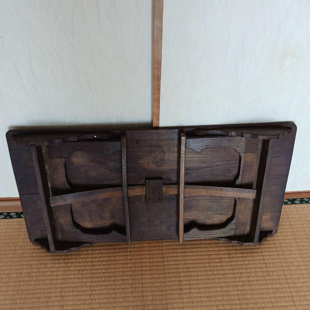 (希少) アンティーク文机　江戸~明治時代　寺子屋机(天神机) 古家具