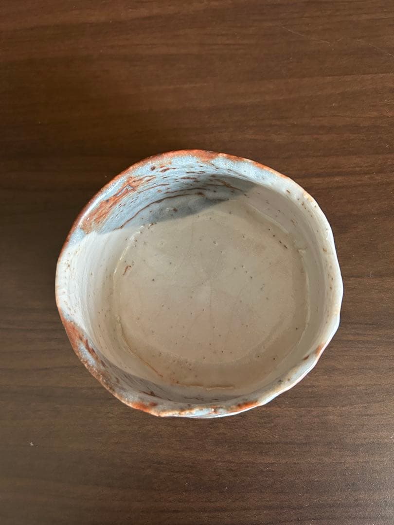 鼠志野　茶碗