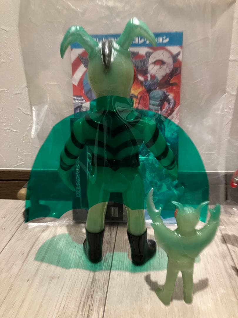 東映レトロソフビコレクション 仮面ライダー カマキリ男 ミサイルヤモリ