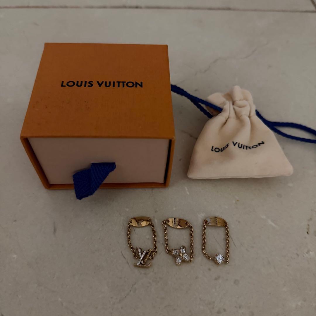 LOUIS VUITTON 3連リング M1604M
