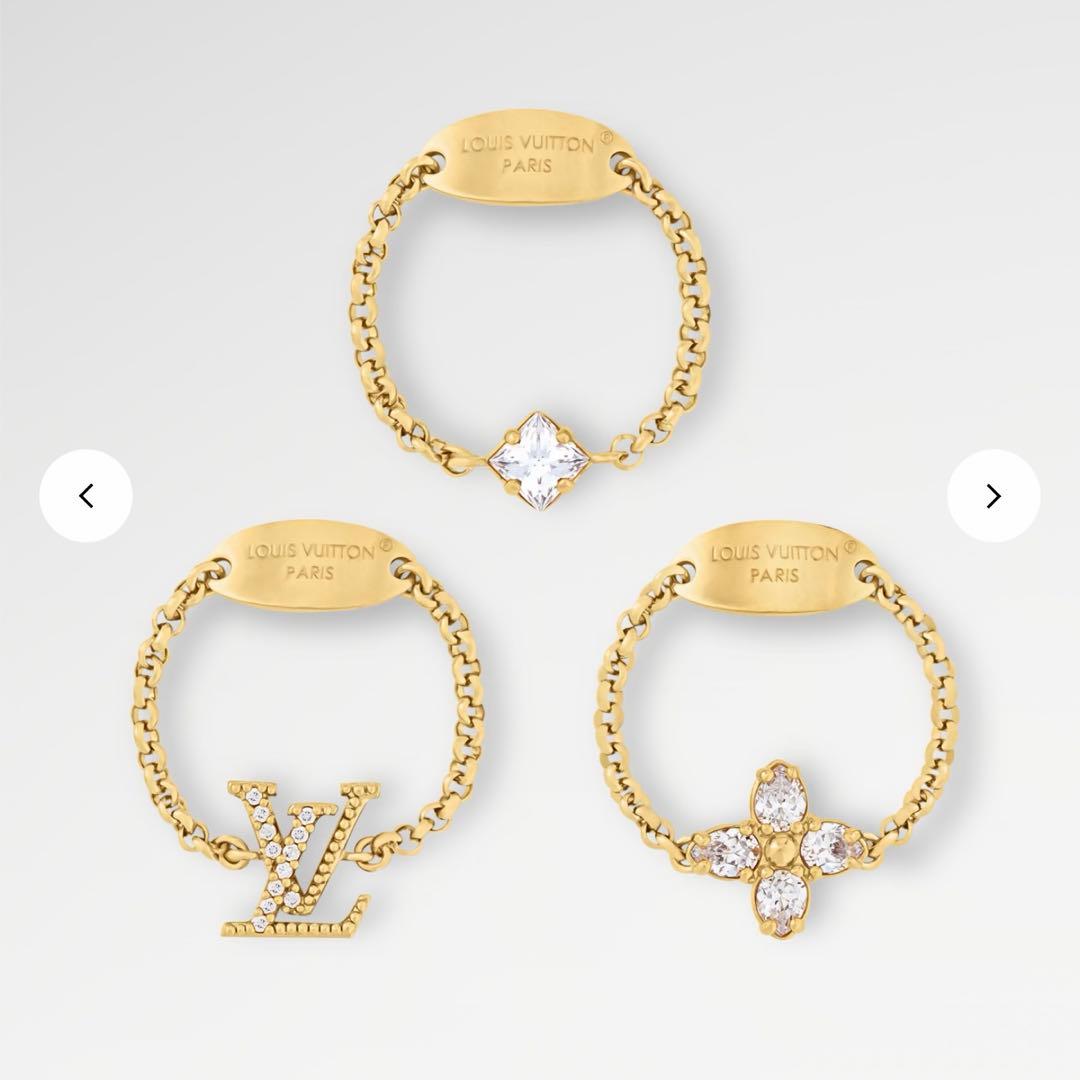 LOUIS VUITTON 3連リング M1604M