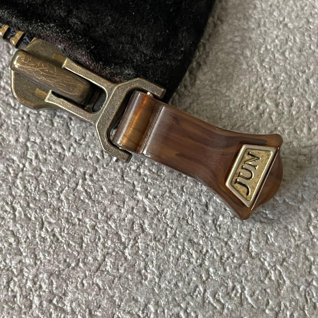 90’s Suede Leather Blouson Bomber Jacket