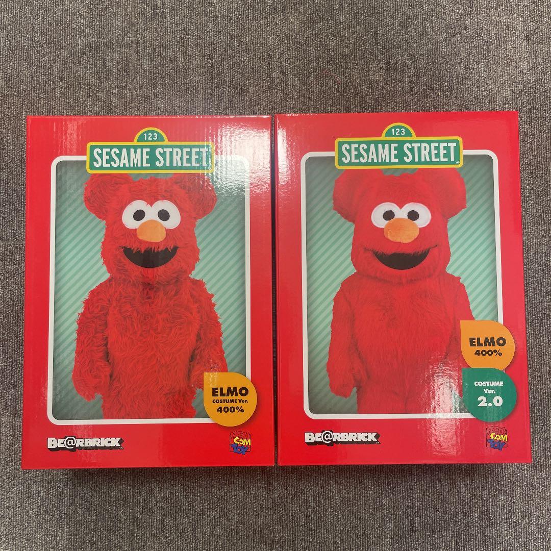 BE@RBRICK ELMO 400% ベアブリック エルモ セサミストリート