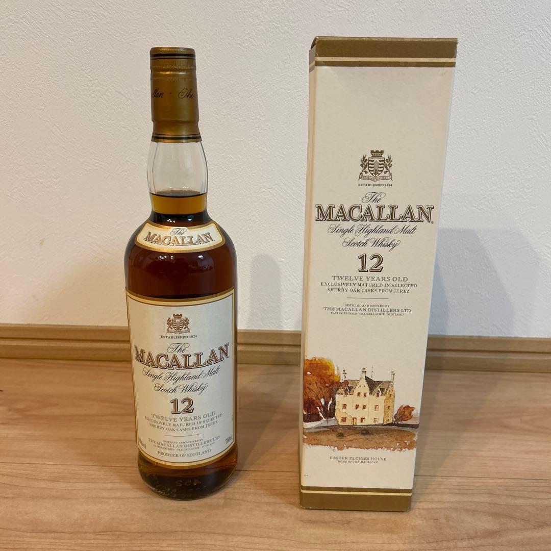 マッカラン12シングルモルトウイスキーMacallan 12 Years Old