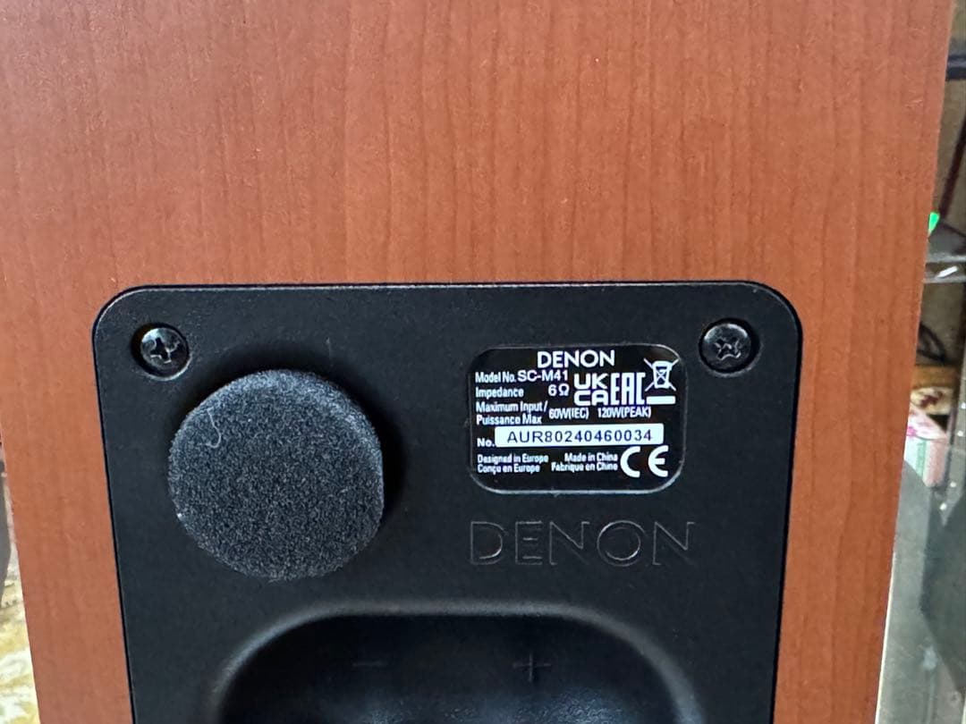 DENON SC-M41スピーカー美品