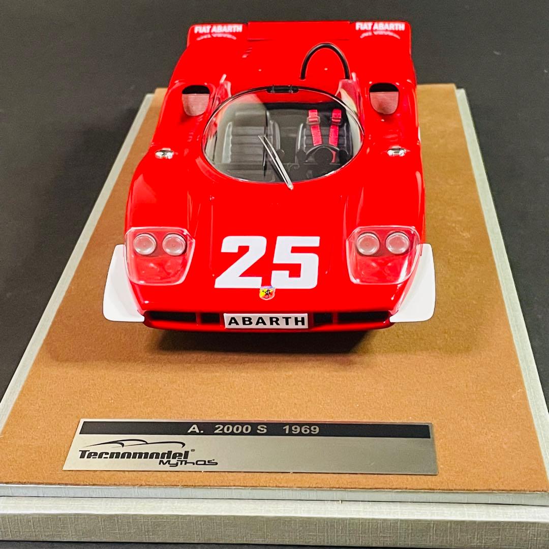 100台限定 1/18 Tecnomodel アバルト 2000SP SE010