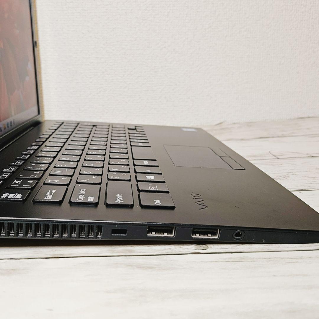 美品✨VAIO 薄型軽量 ノートパソコン Core i5 SSD256GB