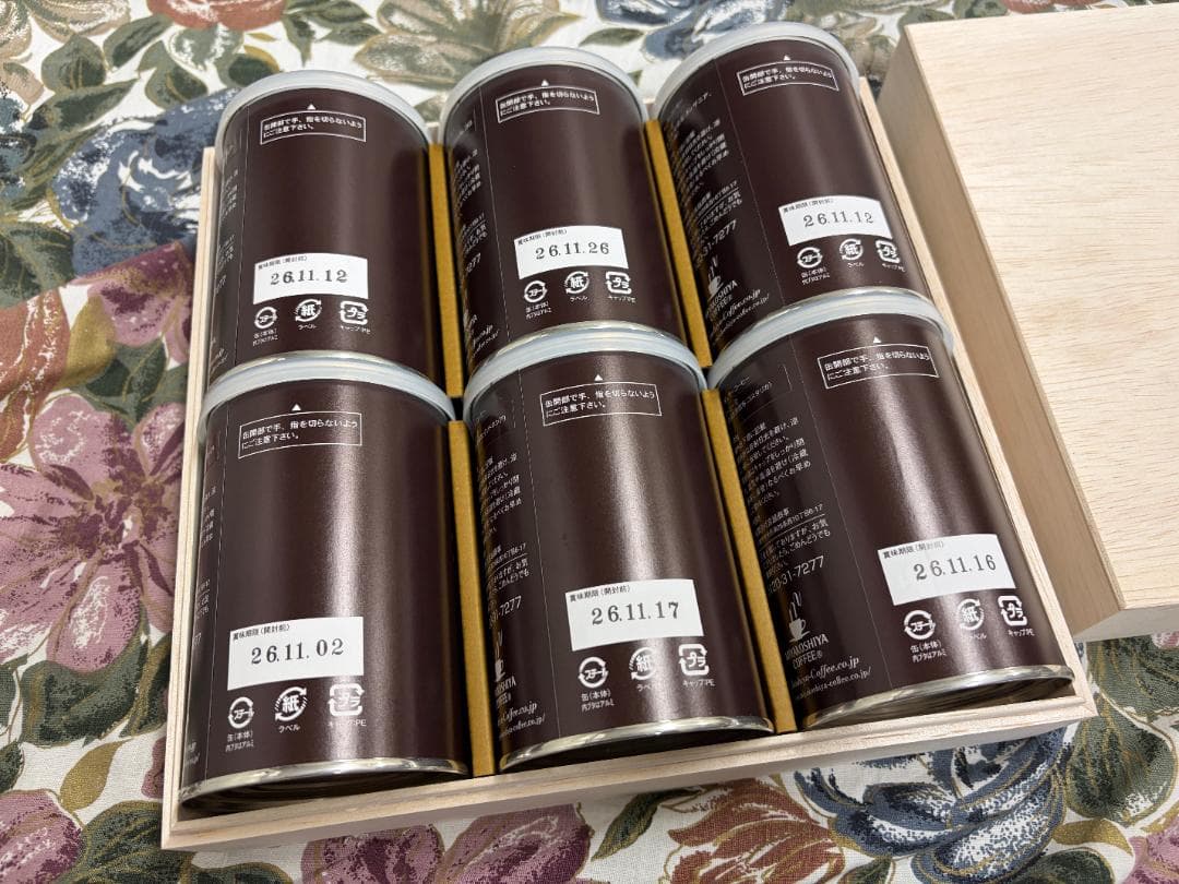 円山坂下 宮越屋珈琲 MIYAKOSHIYA COFFEE 6缶セット