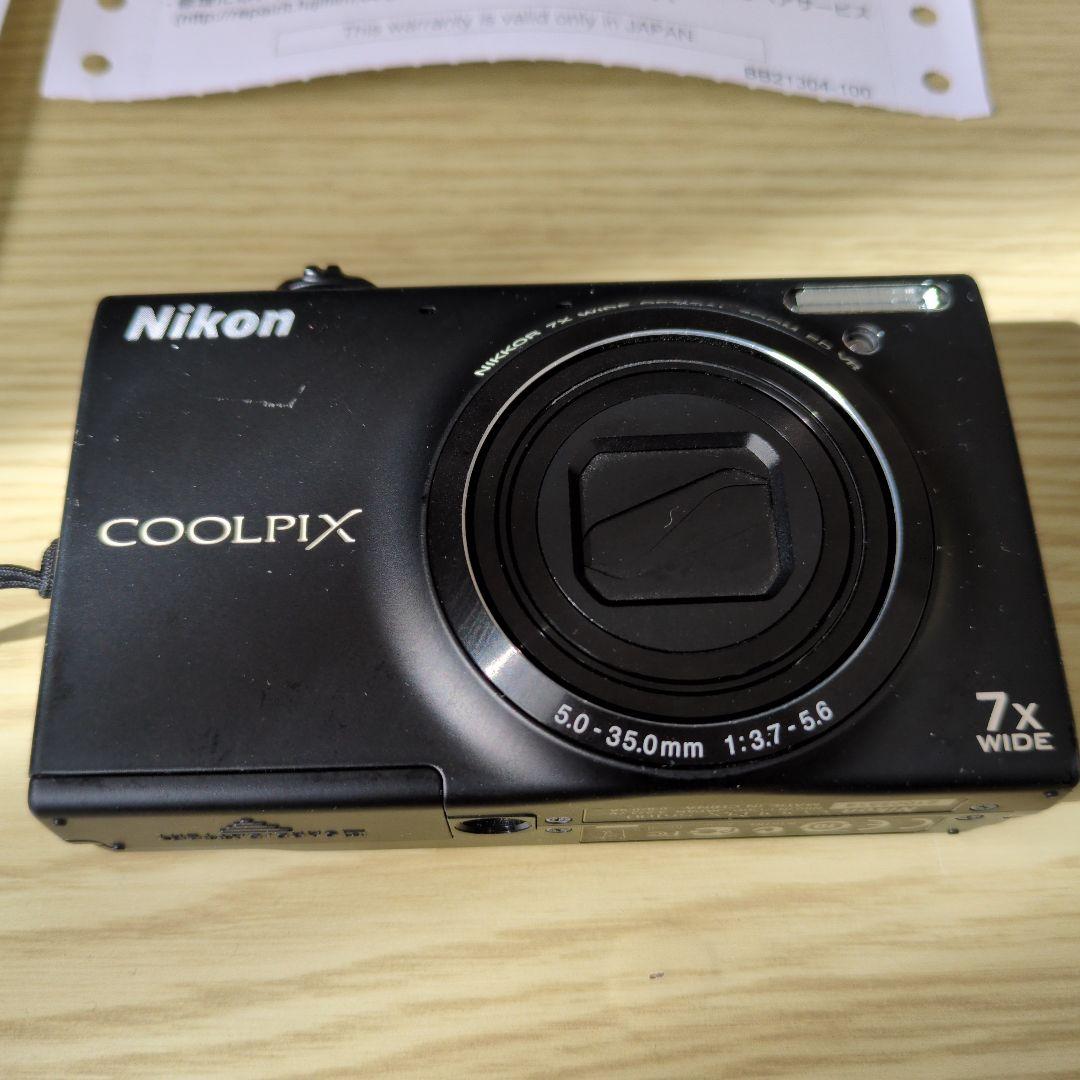Nikon COOLPIX S6100 黒 7倍ズーム デジタルカメラ