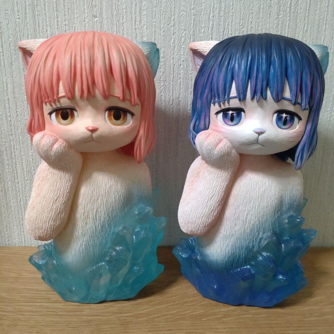 YOYO YEUNG「Will I Disappear?」2体 レジン彫刻