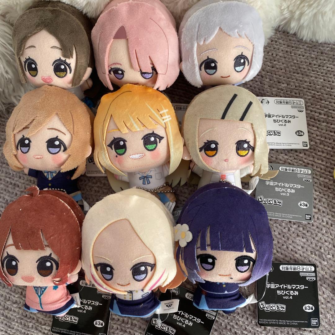 学園アイドルマスターちびぐるみ　全種類セット