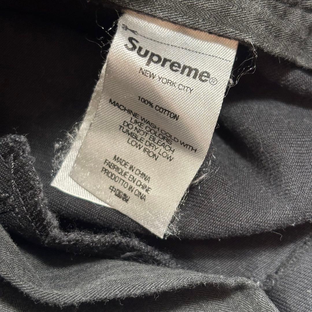 g*l様 supreme チノパン　ブラック　星　スター　ピンナップ　ガール　ワ