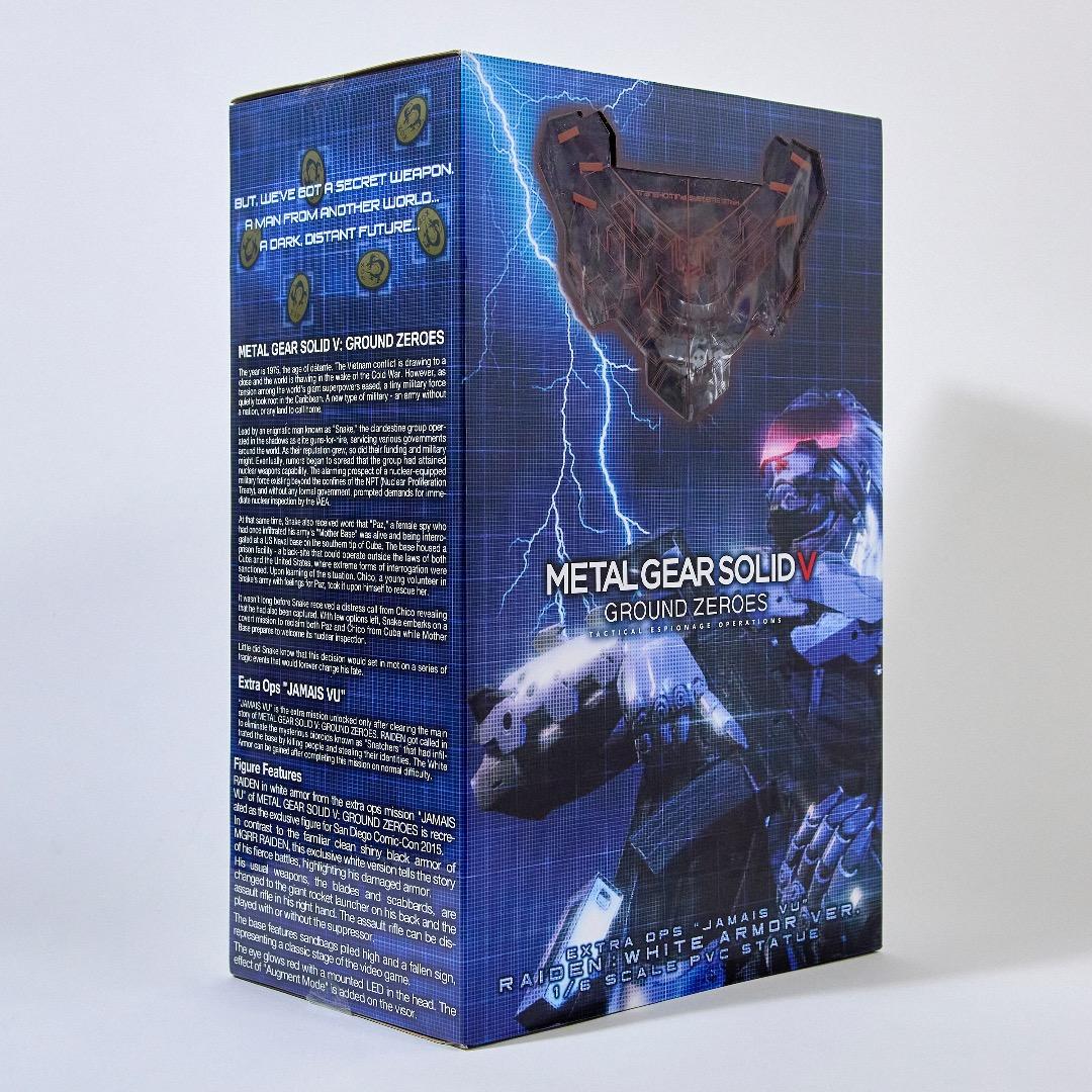 雷電ホワイトアーマーVer.　メタルギアソリッドV グランドゼロス スタチュー