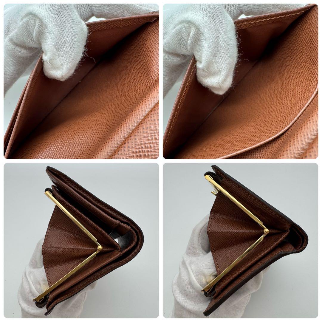 【新型】極美品ルイヴィトン　モノグラム　ヴィエノワ　カード８枚　コンパクト　財布