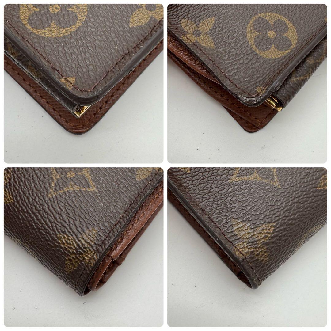 【新型】極美品ルイヴィトン　モノグラム　ヴィエノワ　カード８枚　コンパクト　財布