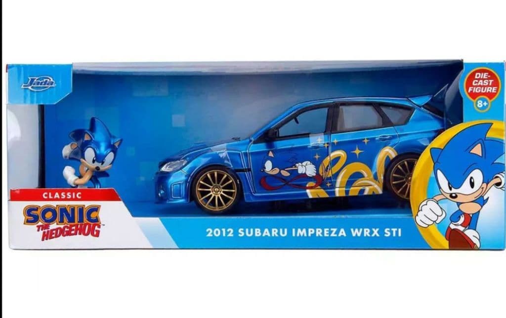 Jada Toys2012 スバルインプレッサWRX STI ウィズ フィギア
