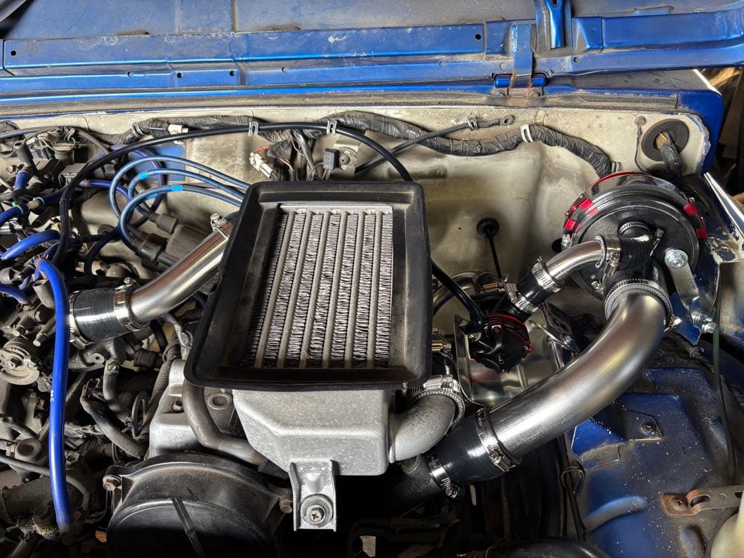 【びわ湖様オーダー品】ジムニーJA11BLITZサクションインテークシステム】