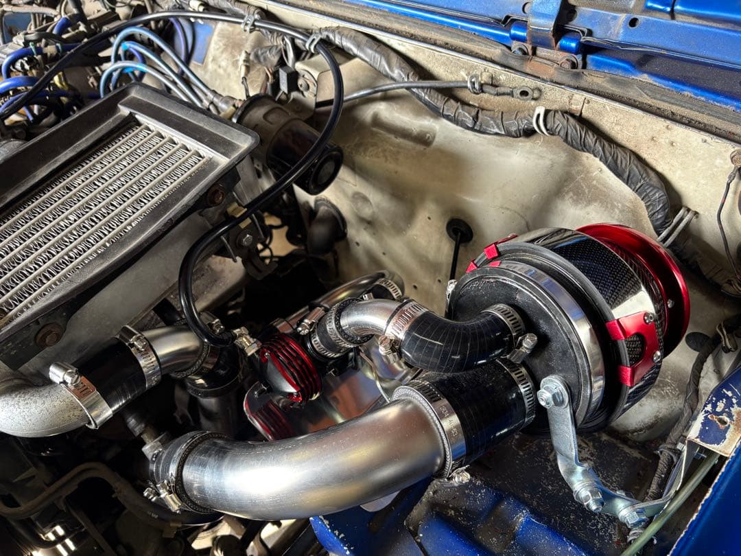 【びわ湖様オーダー品】ジムニーJA11BLITZサクションインテークシステム】