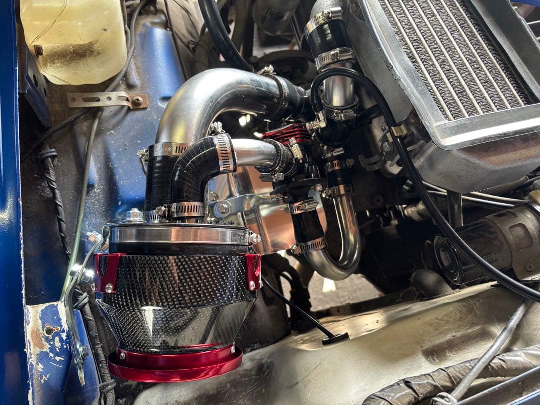 【びわ湖様オーダー品】ジムニーJA11BLITZサクションインテークシステム】