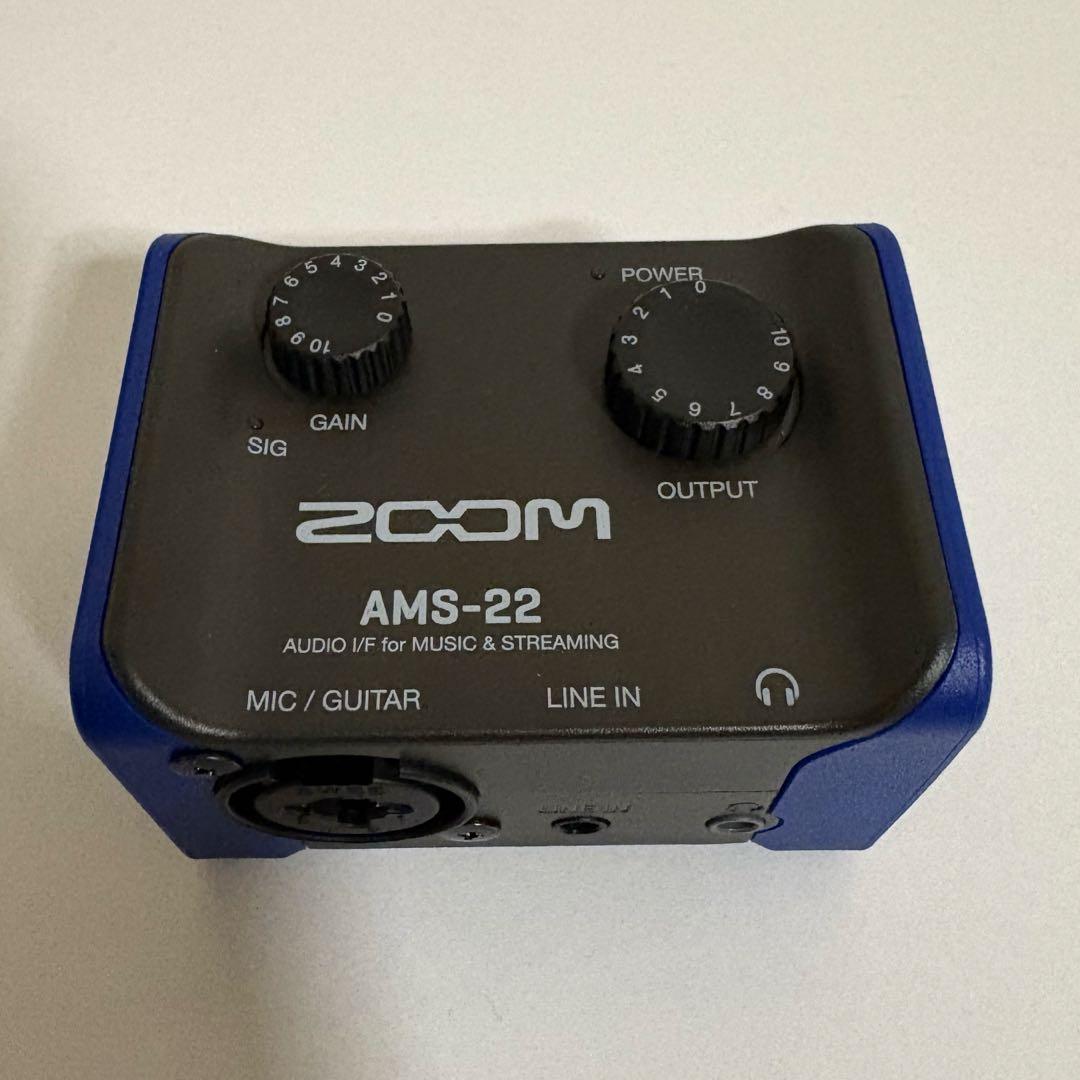 ZOOM AMS-22 オーディオインターフェイス