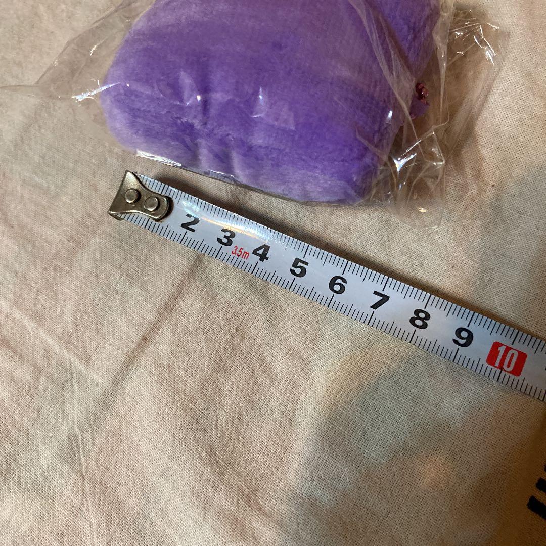 シンボルマスコット　紫　スクエア　パターカバーキャッチャーとしていかがですか