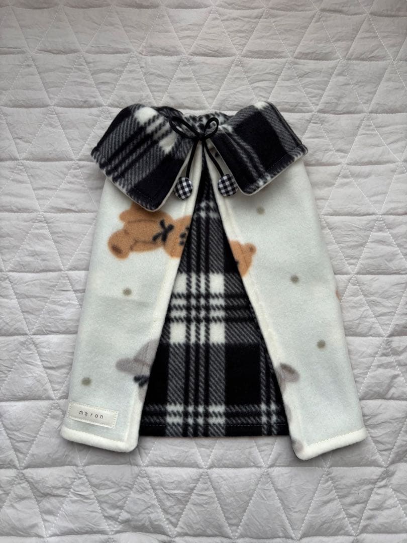 リリー☆様 犬用品 カフェマット マント 2way ハンドメイド ケープ