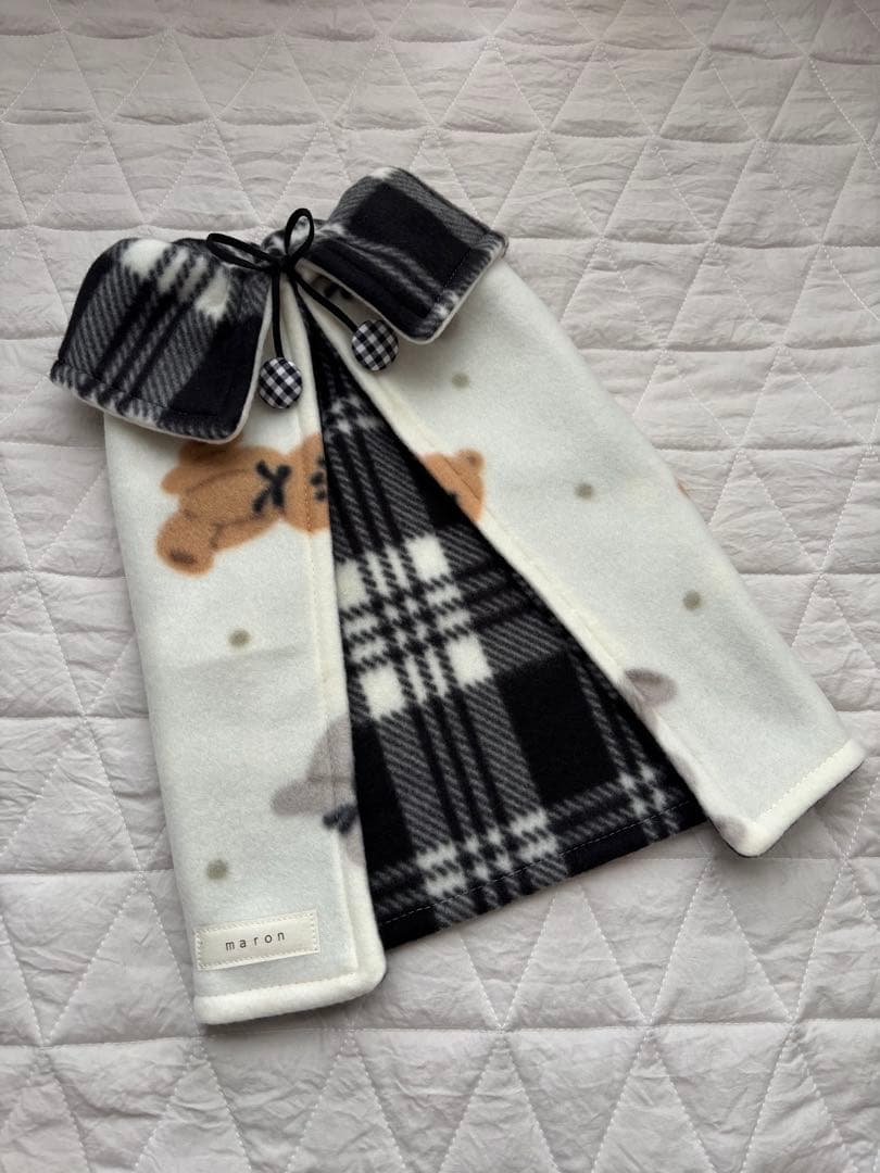 リリー☆様 犬用品 カフェマット マント 2way ハンドメイド ケープ