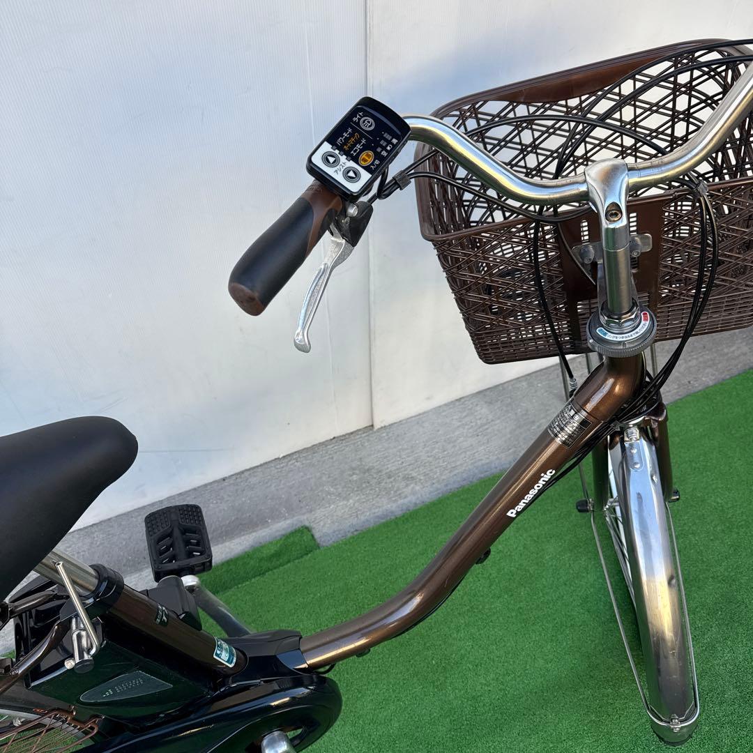 panasonic パナソニック電動アシスト自転車26インチ8.9Ah ブラウン