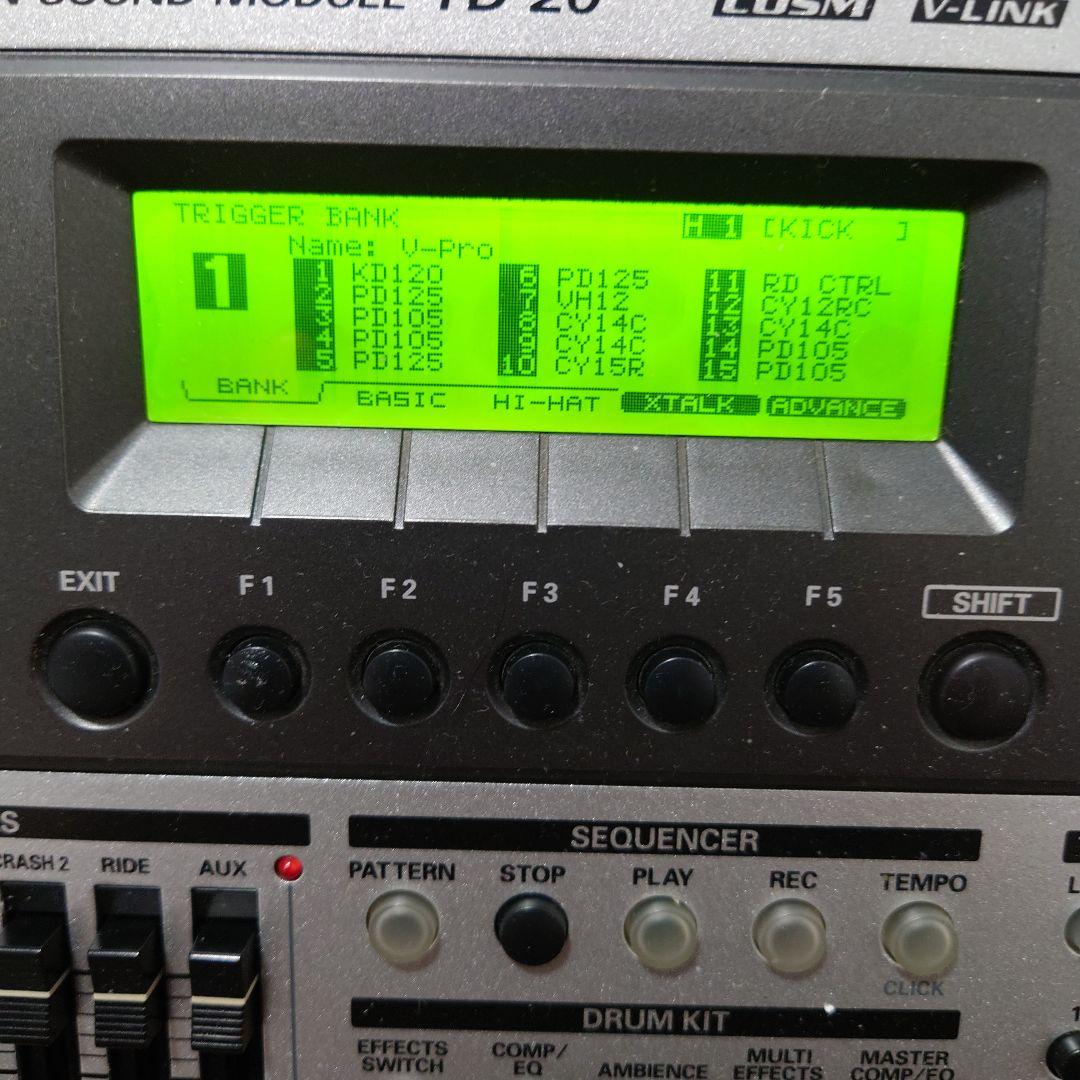 Roland TD-20 TDW-20 音源 モジュール ①