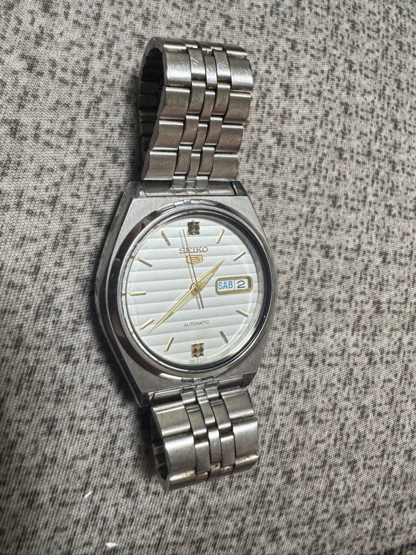 SEIKO 5 自動巻 7s26-8760セイコーファイ。