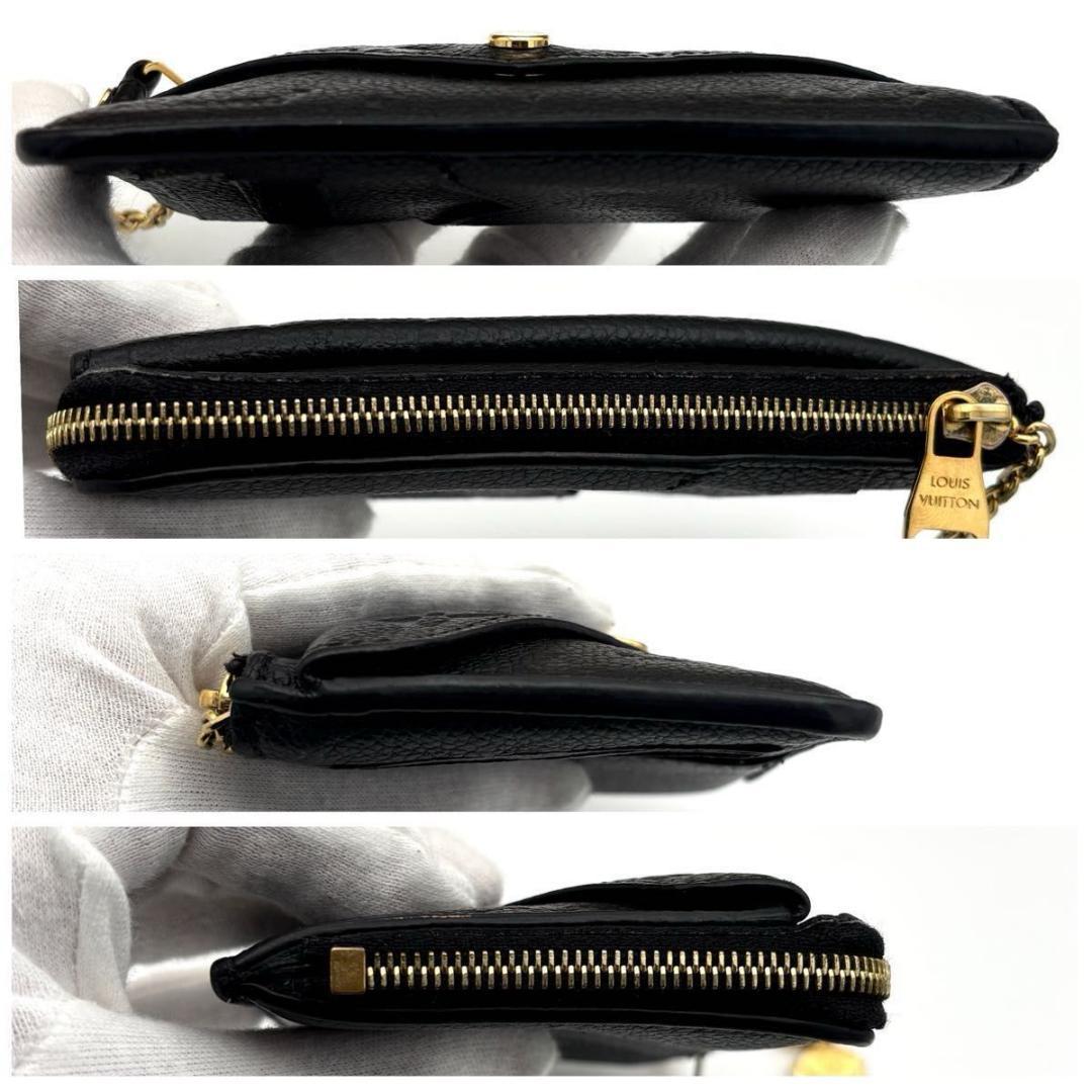 ルイヴィトン カードケース モノグラム アンプラント ブラック 小銭入れ 黒