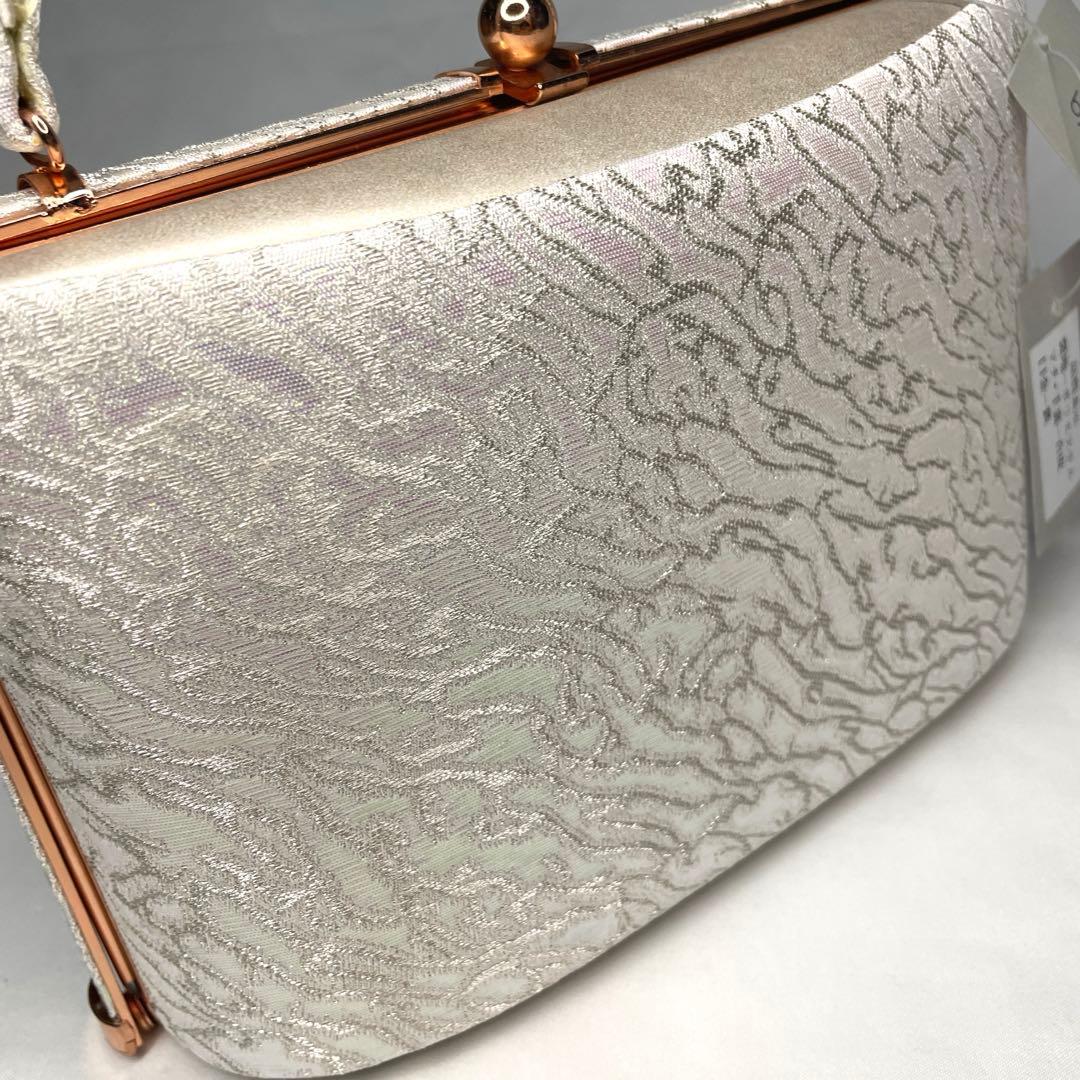 新品　フォーマル系　草履　バッグ　セット　ローヴデコルテ　L シルバー